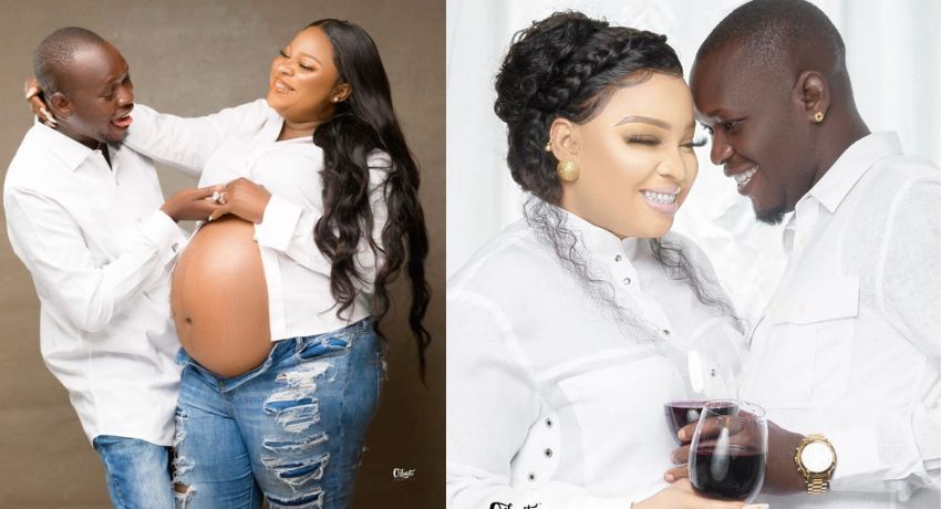 Jubilation As Actress Bimbo Afolayan And Her Husband Welcome Baby Girl