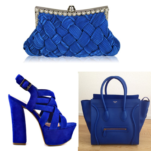 Royal Blue Bag Shoe 