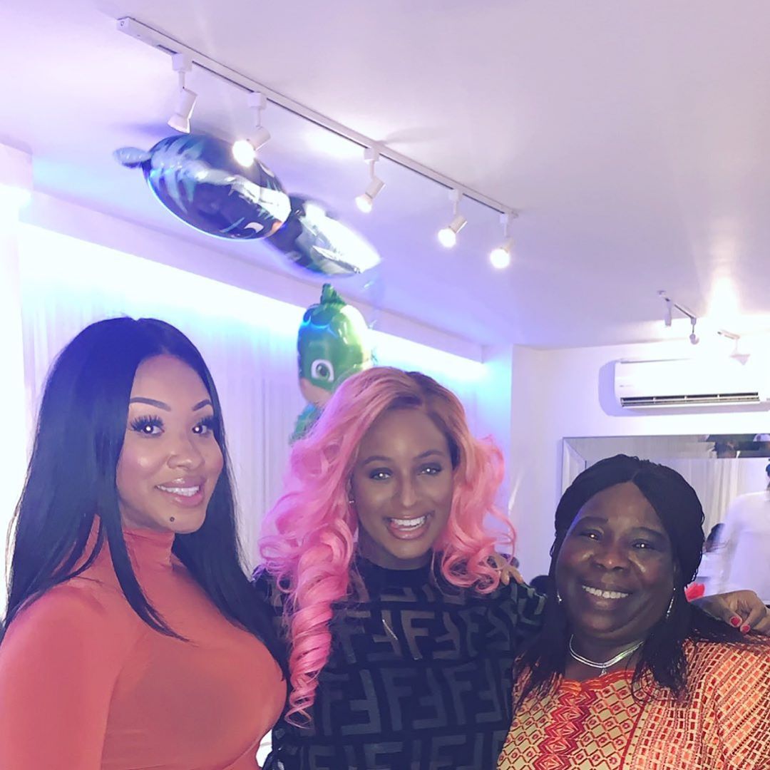 Dj Cuppy And Her Billionaire Father Femi Otedola Attends Birthday