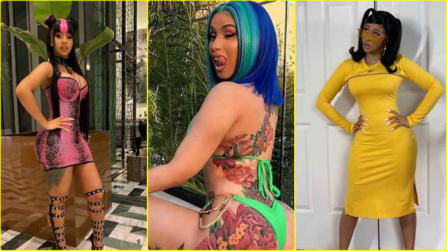 Afromixx.com - Cardi B wowed by tattoo a fan drew of her on his