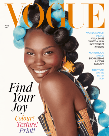 The April Issue Of British Vogue Is An Ode To Joy – GLAMSQUAD MAGAZINE