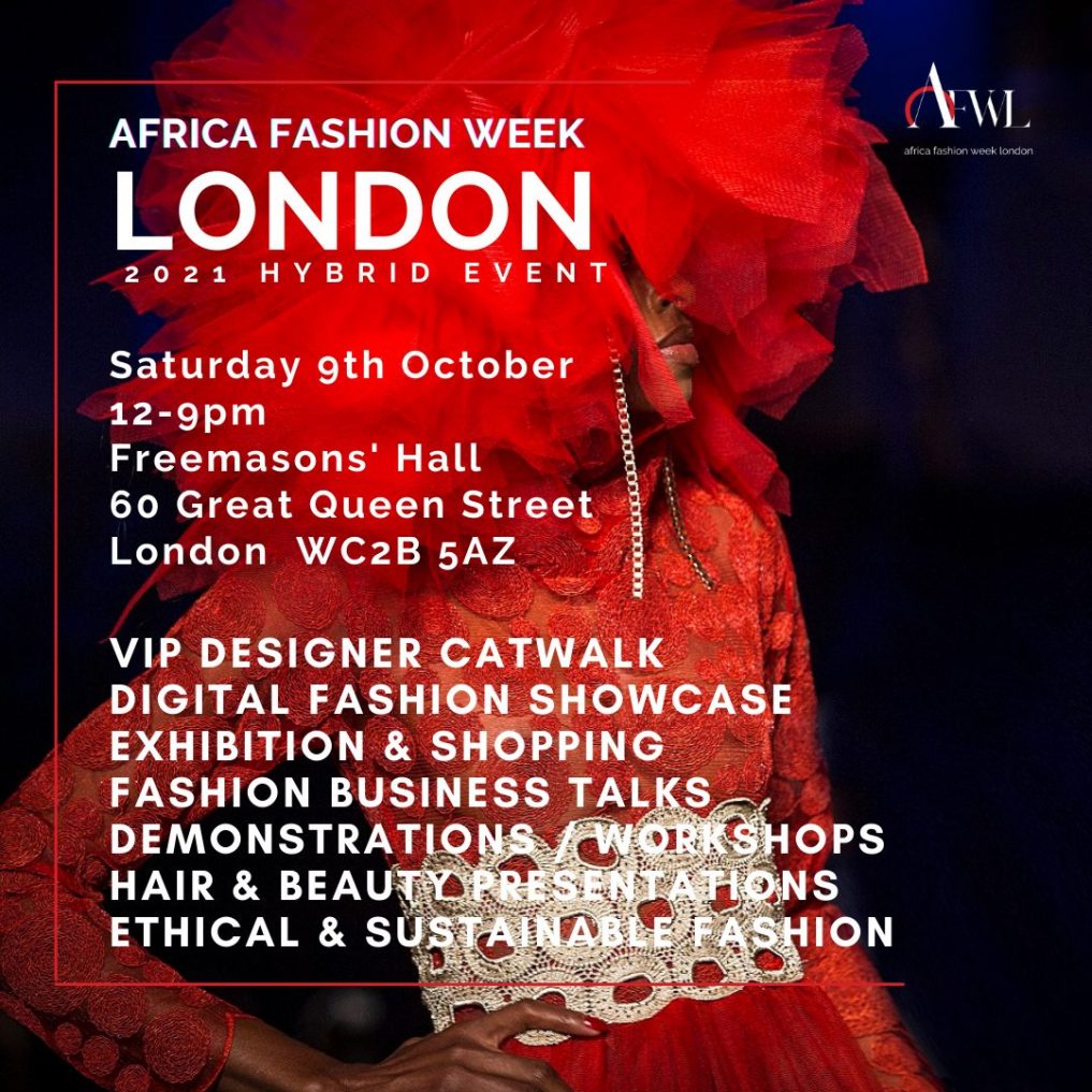 Africa Fashion Week London Announces Date for AFWL2021 GLAMSQUAD MAGAZINE