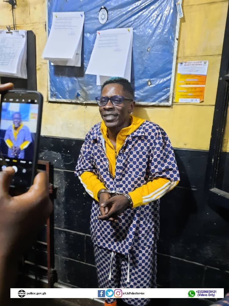 Ghanaian Singer Shatta Wale In Police Custody