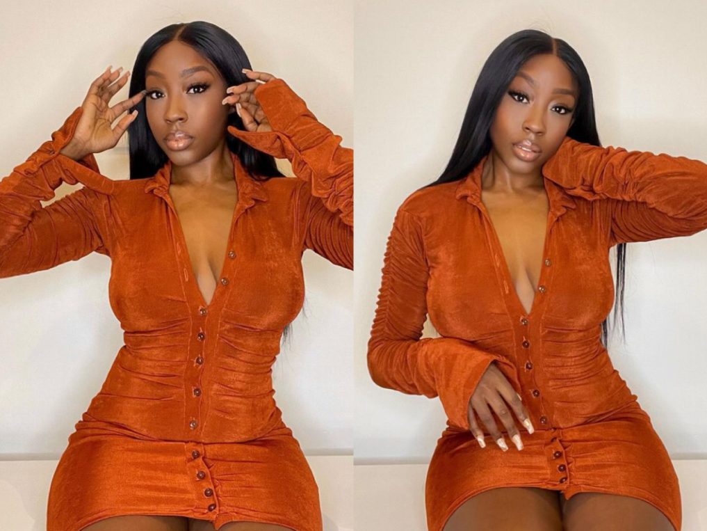 Glam Look Of The Day: Actress Beverly Naya Slays In A Lovely Outfit