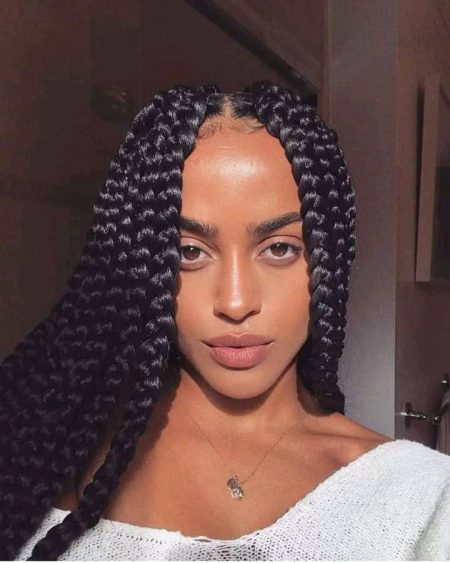 Latest Box Braid Hairstyles For Ladies – GLAMSQUAD MAGAZINE