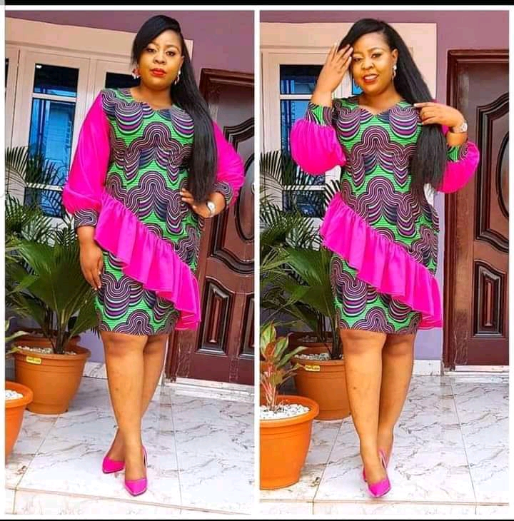 120 Ankara Short Gown Styles Designs 2024 | ThriveNaija | Ankara short gown  styles, Short dress styles, Latest ankara short gown