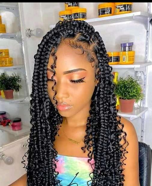 2022 Braided Hairstyles Latest Box Braid Hairstyles To Try Now