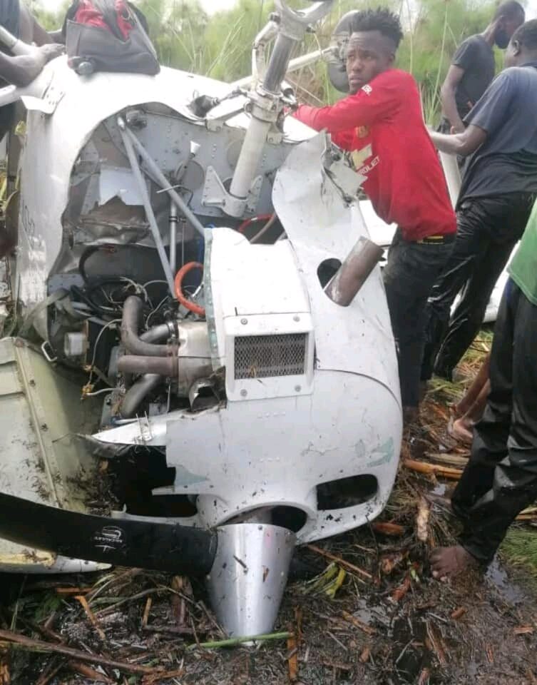 PHOTOS: Female Pilot Trainee Rescued By Fishermen After Her Plane ...