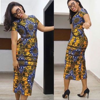 Ankara Church Dress For Ladies – D&D Clothing