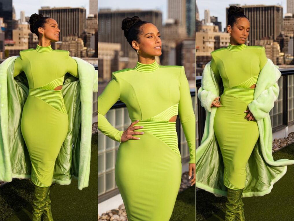 Glam Look Of The Day: Alicia Keys Stuns in a Beautiful Outfit