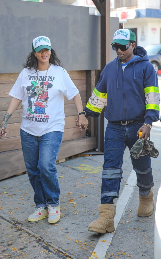 ASAP Rocky and Rihanna