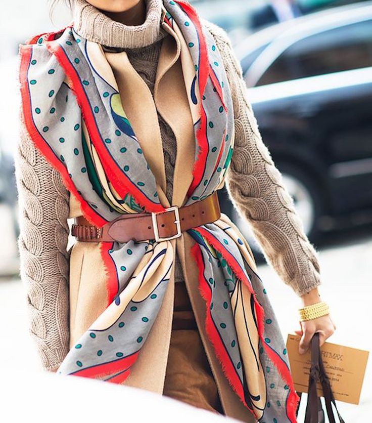 How To Wear Your Scarf GLAMSQUAD MAGAZINE