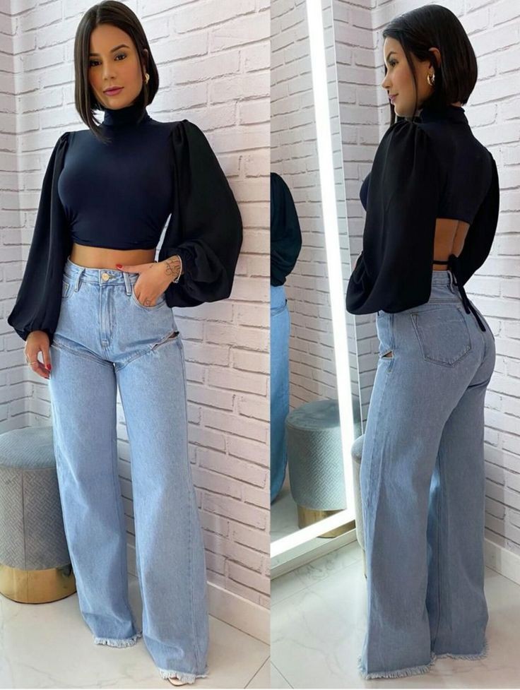 How to Wear Your Wide Leg Jeans – GLAMSQUAD MAGAZINE