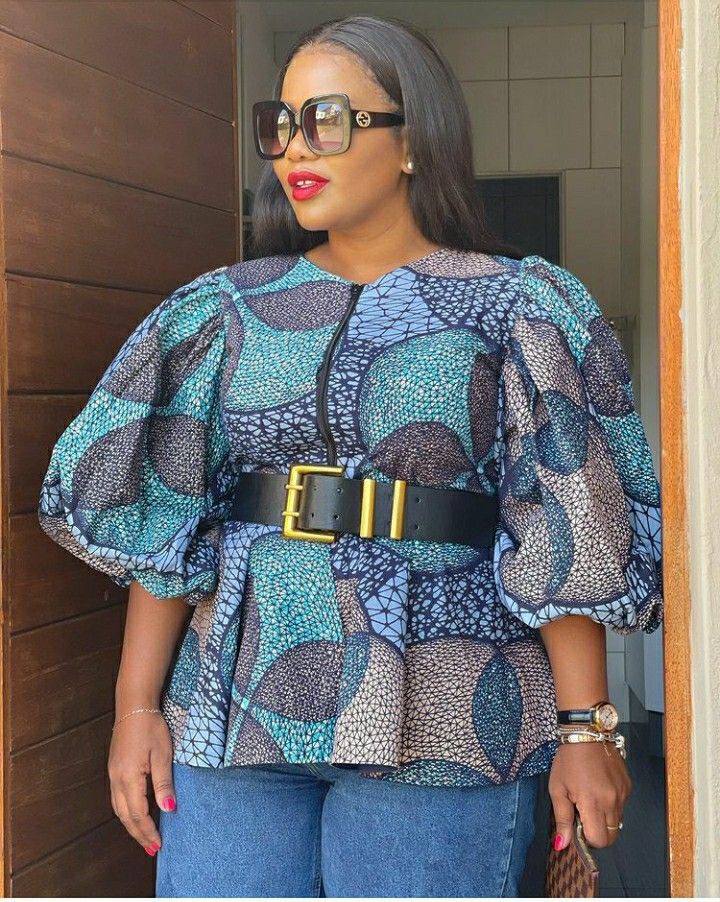 Top 30 Peplum Ankara Skirt And Blouse 2023