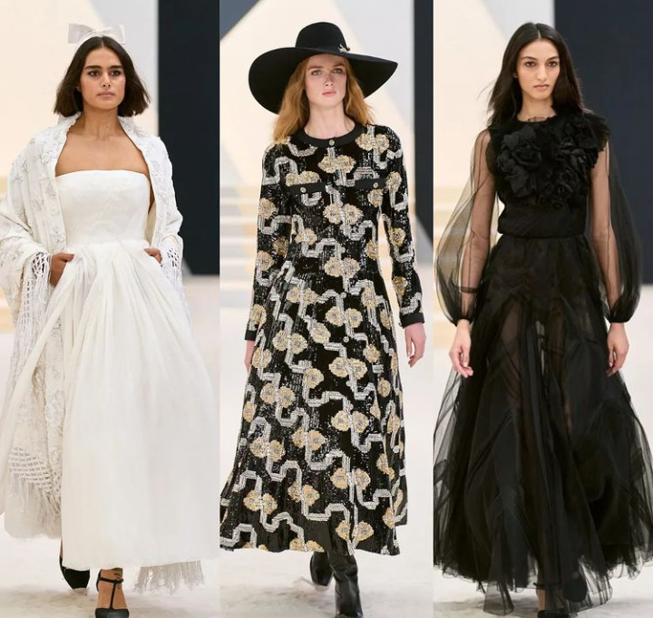 Paris Haute Couture Week: Chanel's autumn/winter 2022-23 collection by  Virginie Viard is a dreamy vision of gentle colours, lines and shapes – and  statement details