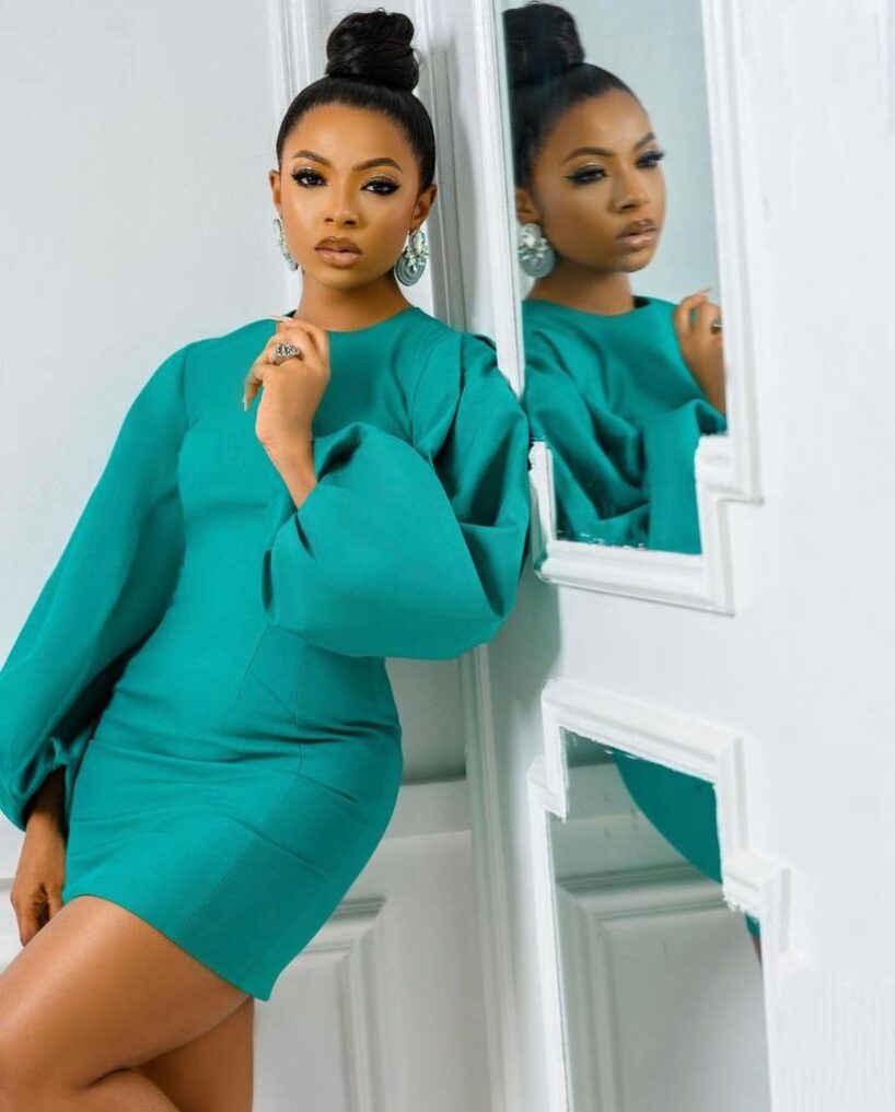 Glam Look Of The Day: Liquorose Stuns in a Green Mini Dress – GLAMSQUAD ...