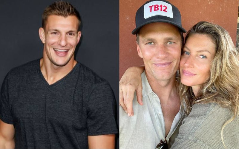 Rob Gronkowski Wishes Tom Brady Well After Divorce From Wife, Gisele ...