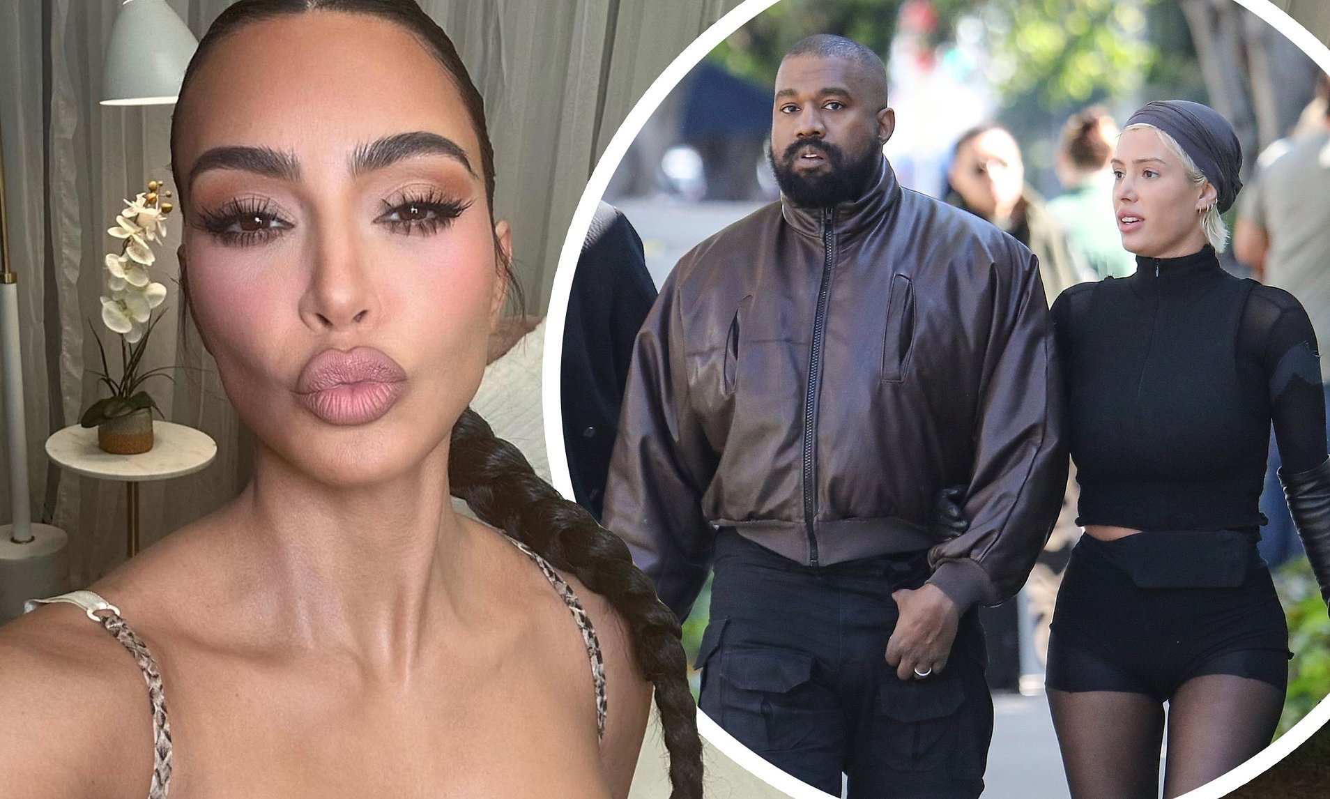 Kim Kardashian Is Reportedly Fine With Kanye Wests New Wife Bianca Censori Details 
