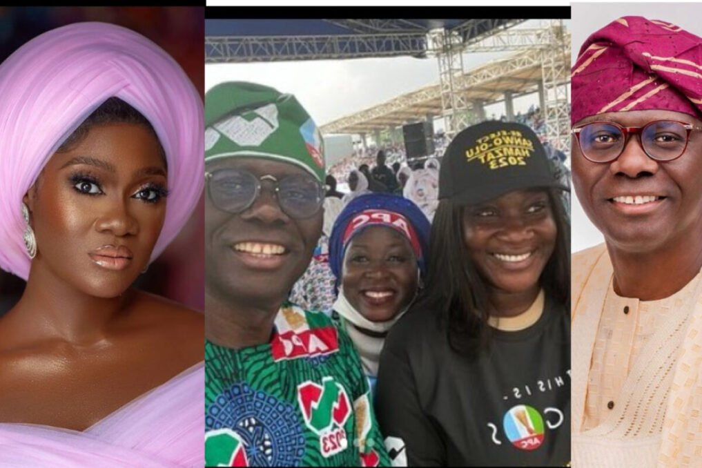 Fans fumes as Mercy Johnson endorses Governor Sanwo-Olu for second term