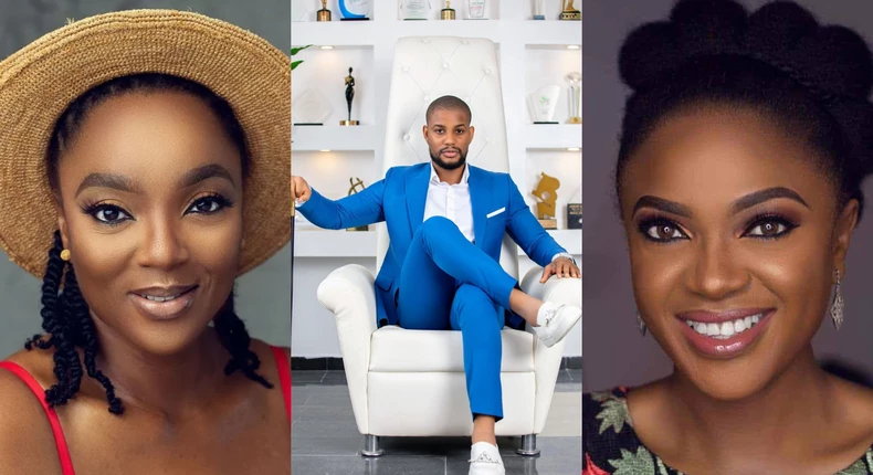 Alex Ekubo, Chioma Chukwuka and Omoni Oboli/Pulse NG