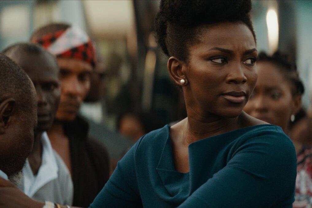 Genevieve in a scene of Lion Heart which was rejected by the Oscars