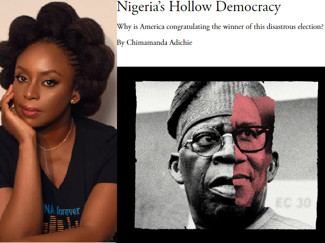 Chimamanda Ngozi Adichie pens open letter to Joe Biden about Nigeria’s 2023 elections