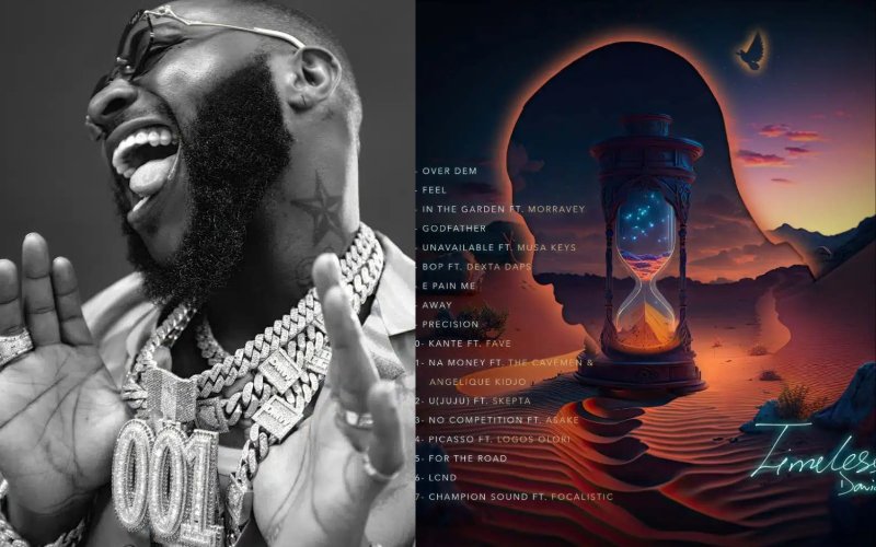 Davido's 'Timeless' Album Makes History, Hits No.1 On US ITunes Album ...