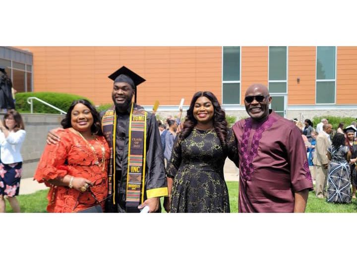 RMD and Family Attend Son's Graduation