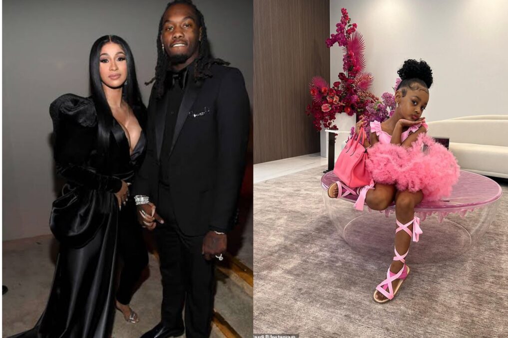 Cardi B and husband Offset give daughter Kulture a $20K Birkin bag