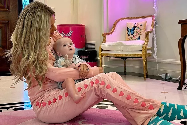 Paris Hilton Celebrates Son Phoenix