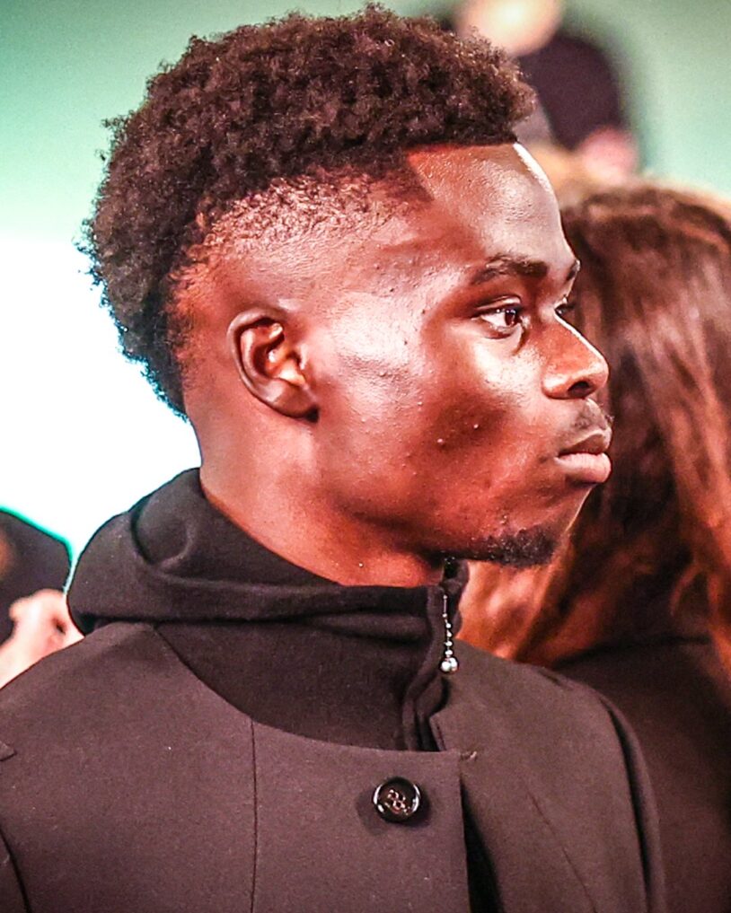 Wizkid at the Burberry s/s24 Collection catwalk show at Highbury Fields in  London.