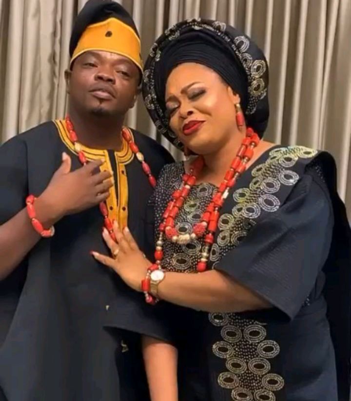 Shola Kosoko and her husband