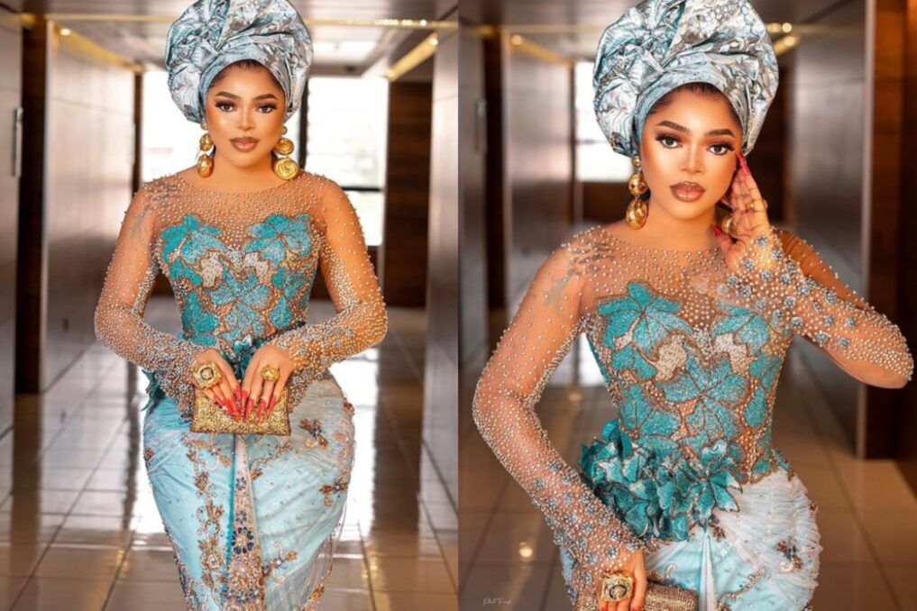 “I am very shameless” Bobrisky causes a stir, fights dirty at Mercy Aigbe's film debut