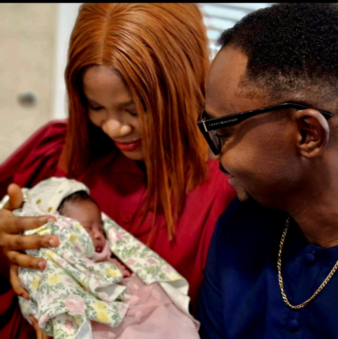 Teju Babyface and Tobi welcome a baby 