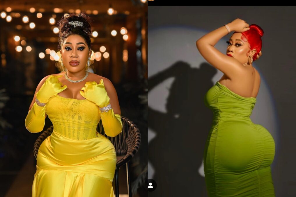 Nkechi Blessing, Moyo Lawal & 11 Nigerian female celebrities with natural backsides