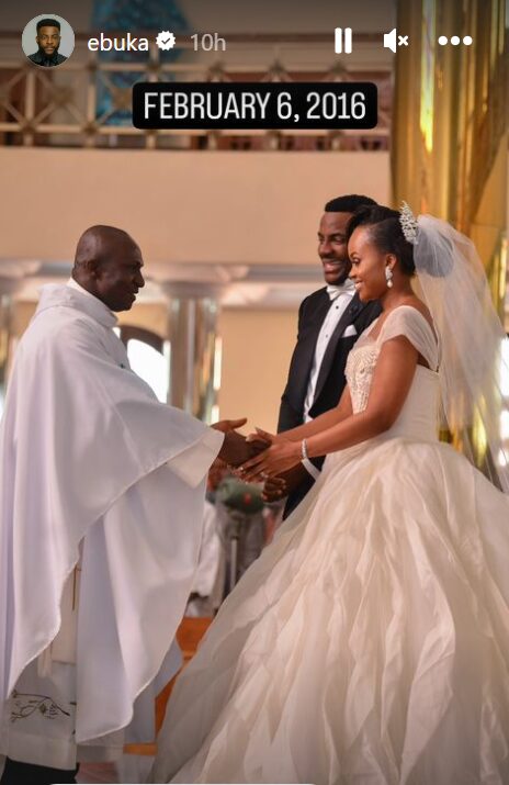 Ebuka Obi-Uchendu and wife celebrate 8th wedding anniversary