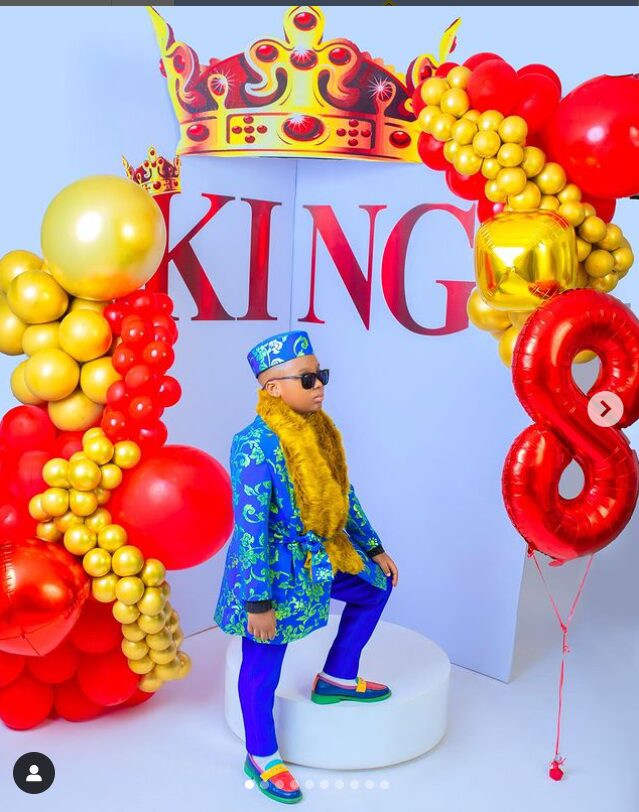 "My heart swells with love and gratitude" Tonto Dikeh proudly celebrates son on his 8th birthday
