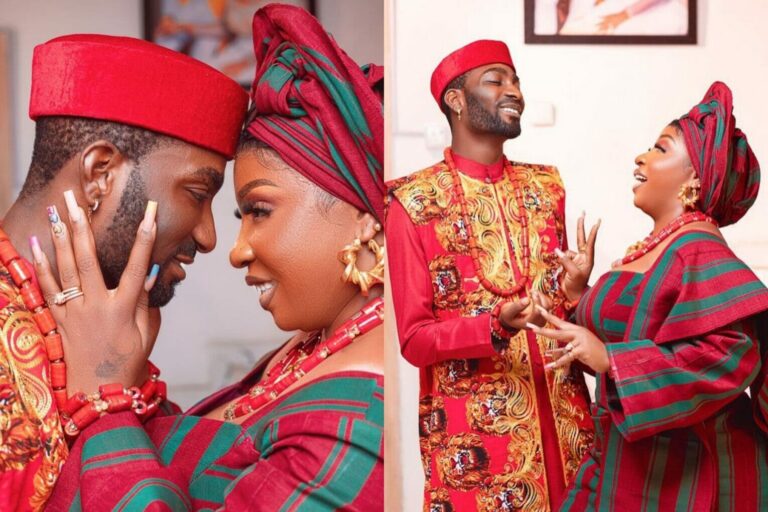Uche Ogbodo, Toyin Lawani & 3 Nigerian female celebrities married to younger men
