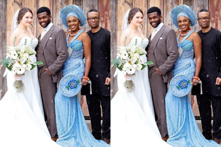 Omoni Oboli shares beautiful photo from her son’s wedding, 