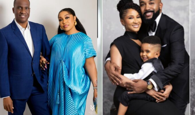 Father's Day: Rita Dominic, Adesua Etomi others celebrate their husbands sweetly 