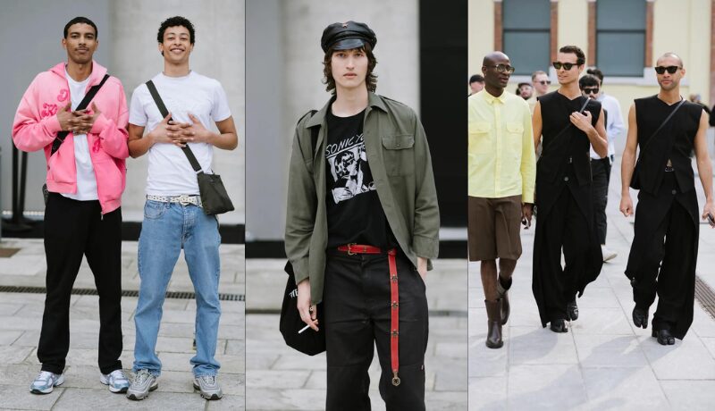 Street style at Milan Fashion Week Men’s Spring 2025 – GLAMSQUAD MAGAZINE