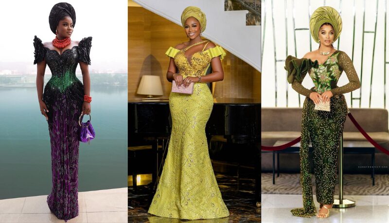 10 Celebrity-inspired Asoebi Styles – GLAMSQUAD MAGAZINE