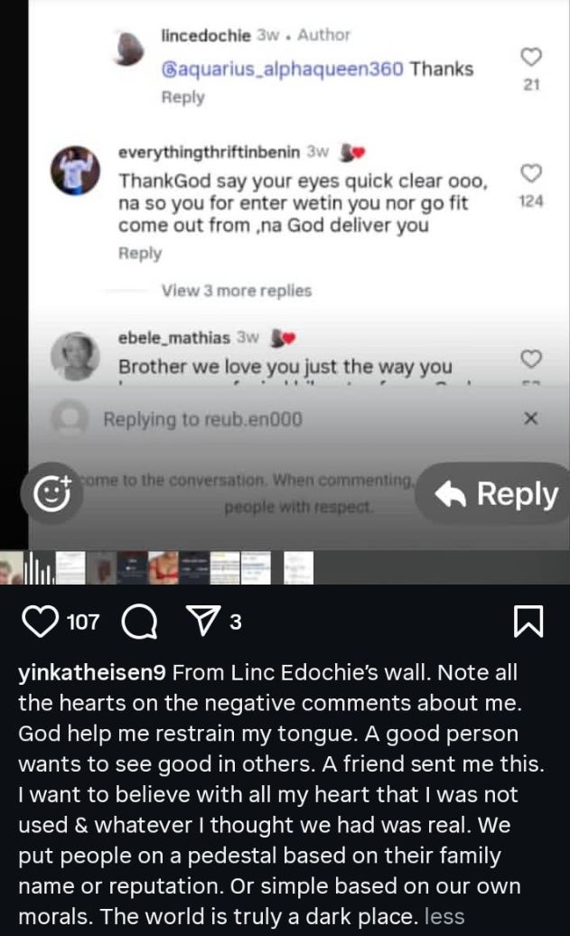 I Want to Believe That I Wasn't Used - Yinka Theisen Reacts to Failed Marriage