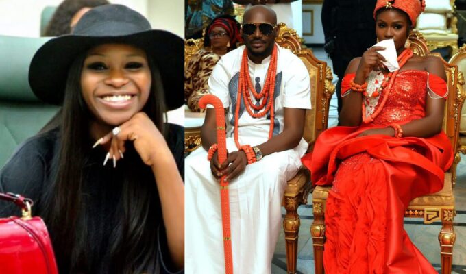 2Baba’s new wife, Natasha Osawaru flaunts wedding ring, throws shade at haters