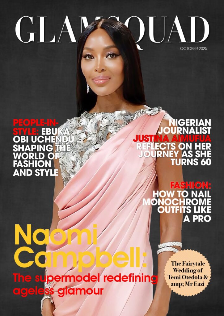 NAOMI CAMPBELL : THE SUPERMODEL REDEFINIG AGELESS GLAMOUR